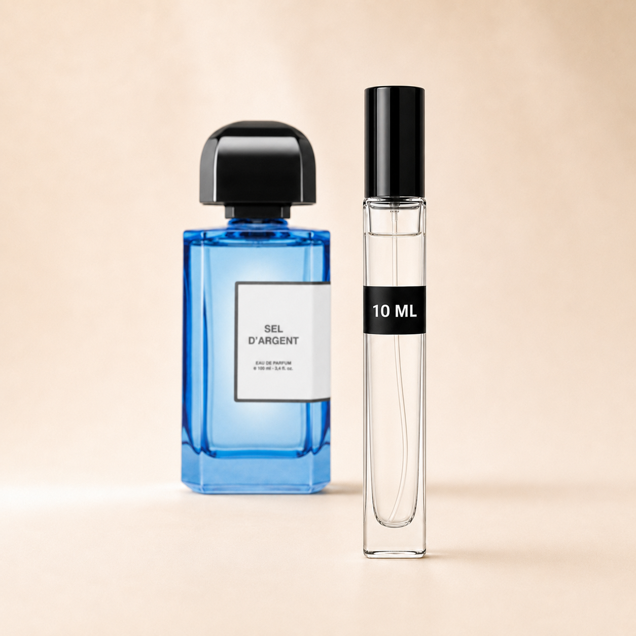 BDK Parfums Sel d’Argent 10 ml fragrance decant with original bottle