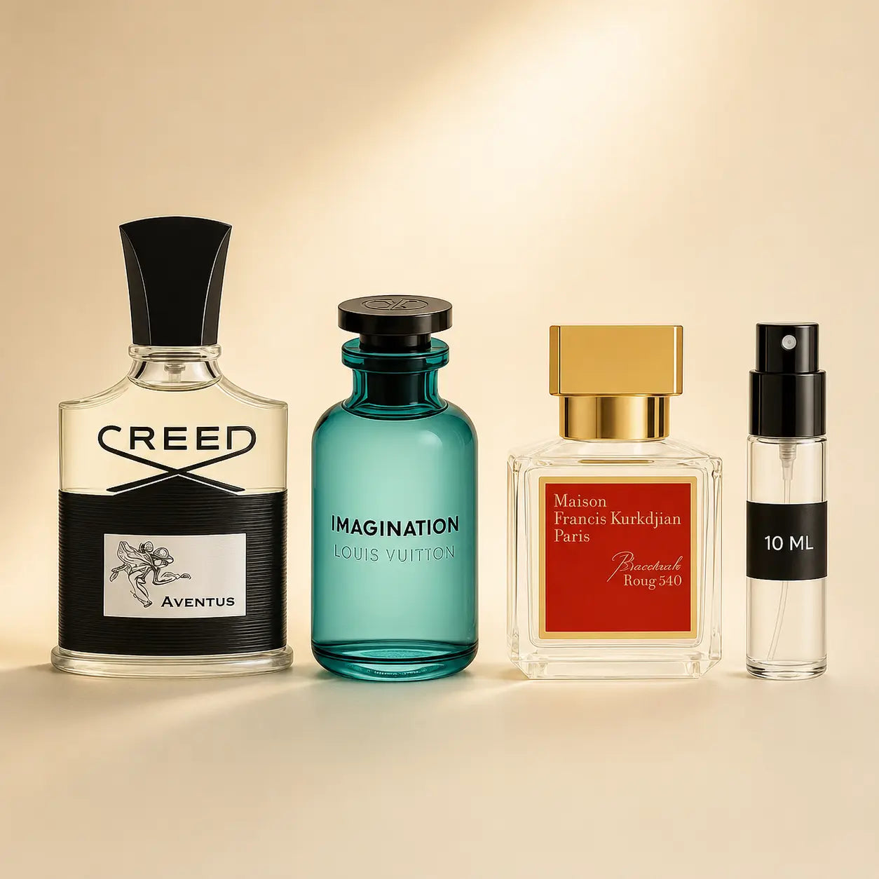 The Core Discovery Pack fragrances with 10 mL decant