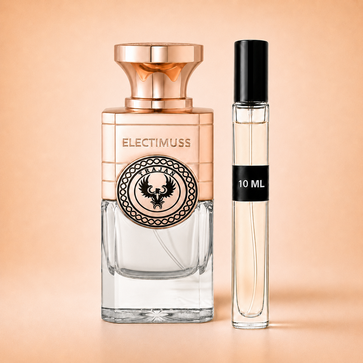 Electimuss Trajan 10 ml fragrance decant with original bottle