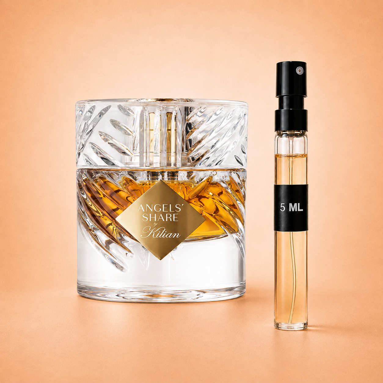 Kilian Angels’ Share 5 ml fragrance decant with original bottle