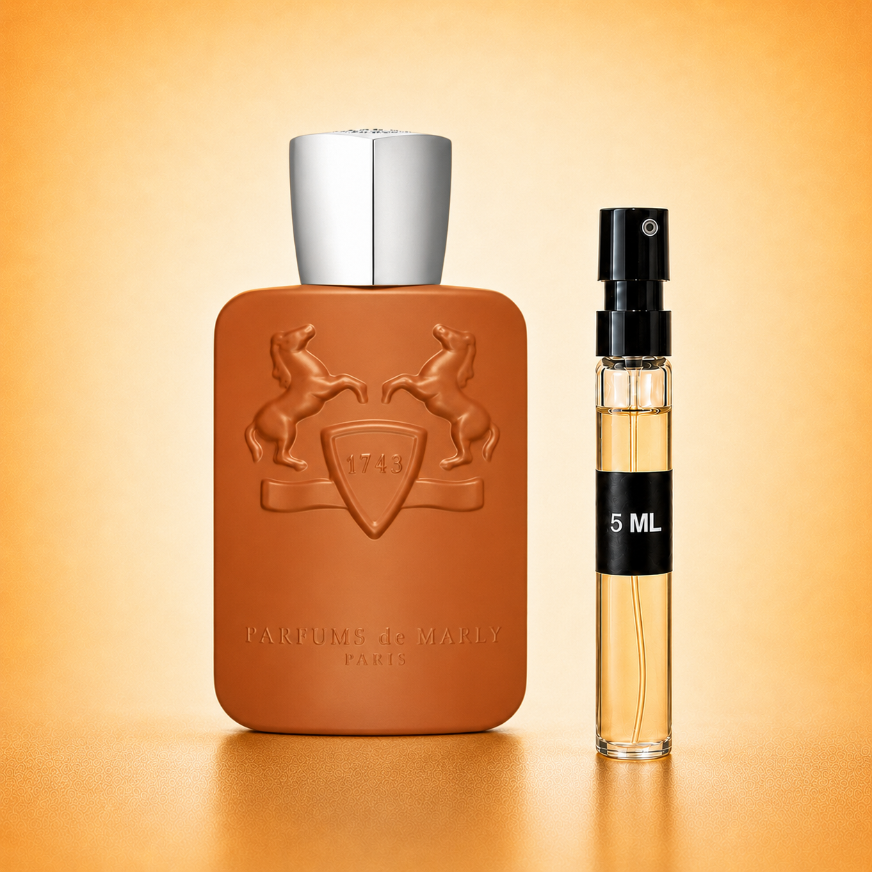 Parfums de Marly Althair bottle with 5 ml fragrance decant