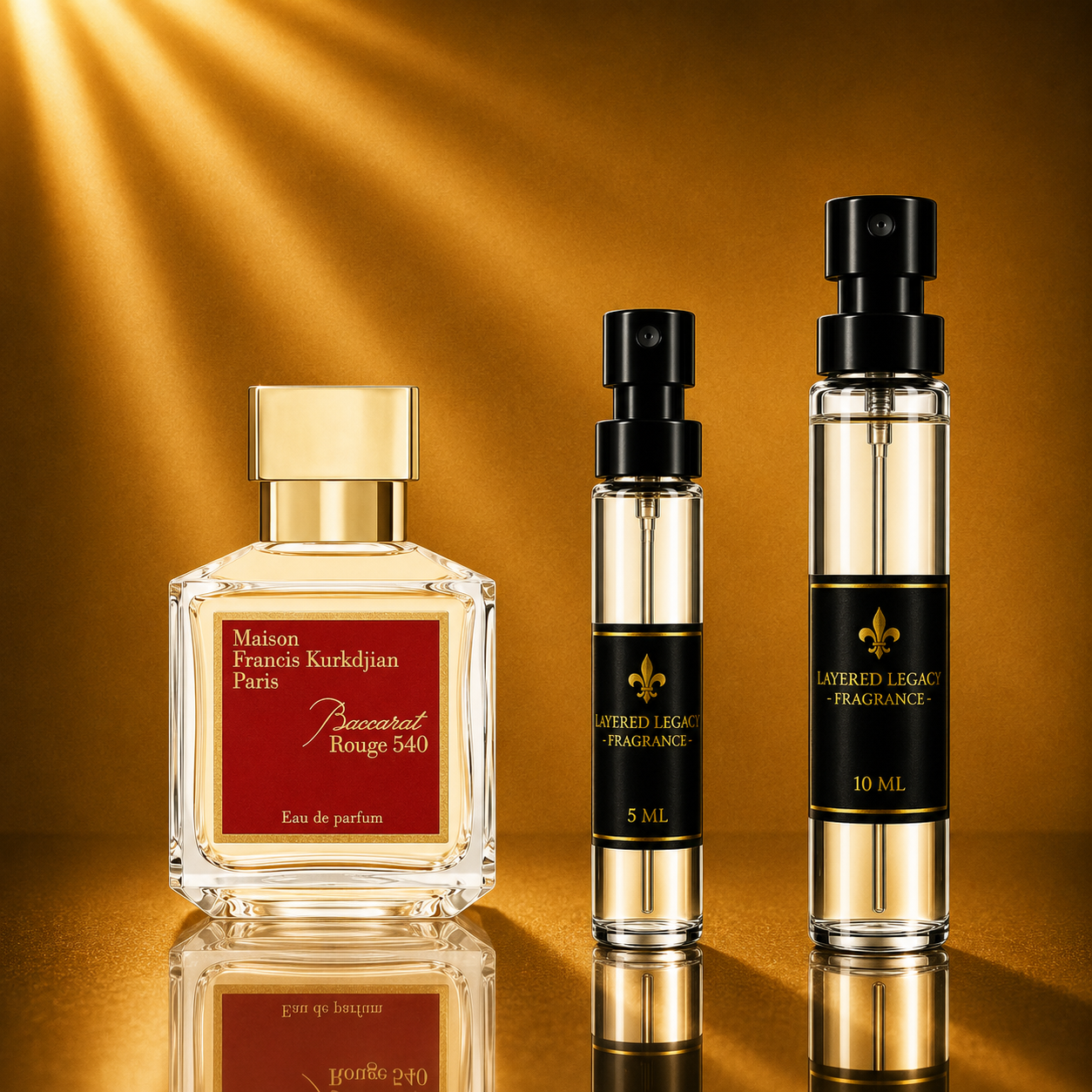 Maison Francis Kurkdjian Baccarat Rouge 540 – Decant