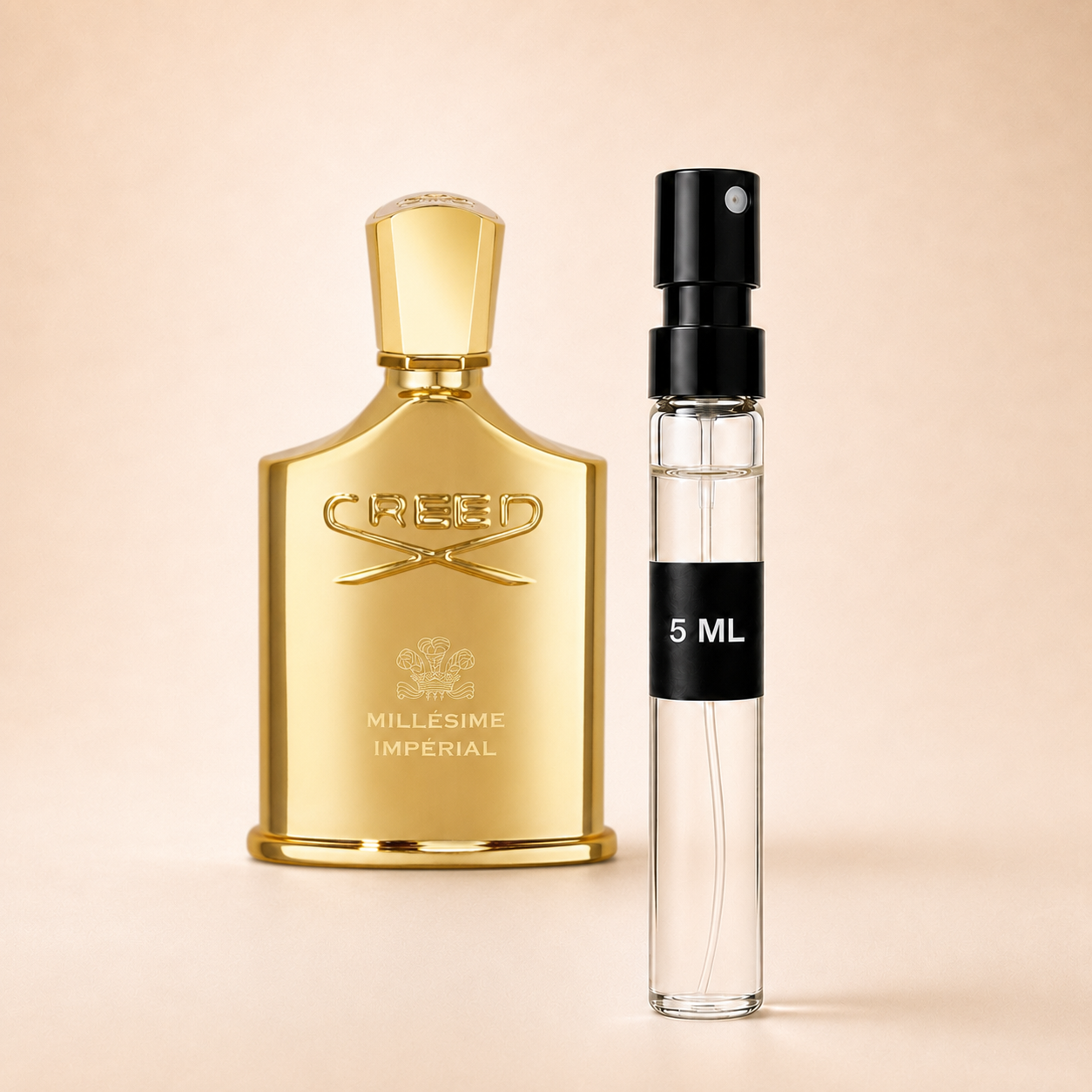 Creed Millésime Impérial 5 ml fragrance decant with original bottle
