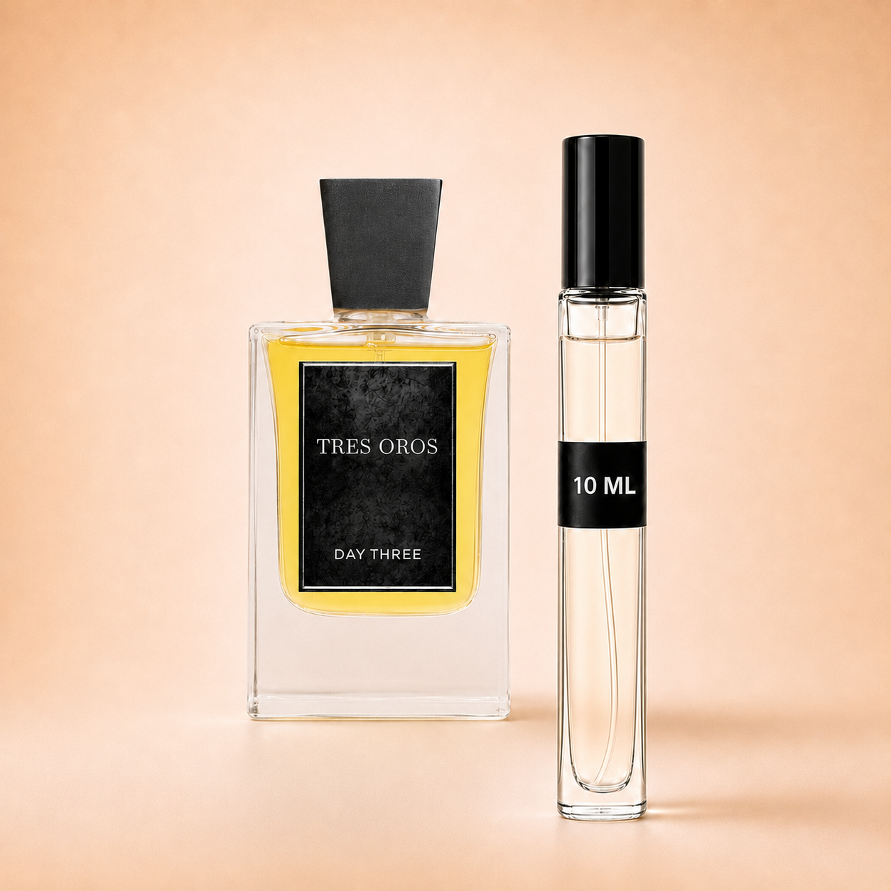 Day Three Tres Oros 10 ml fragrance decant with original bottle