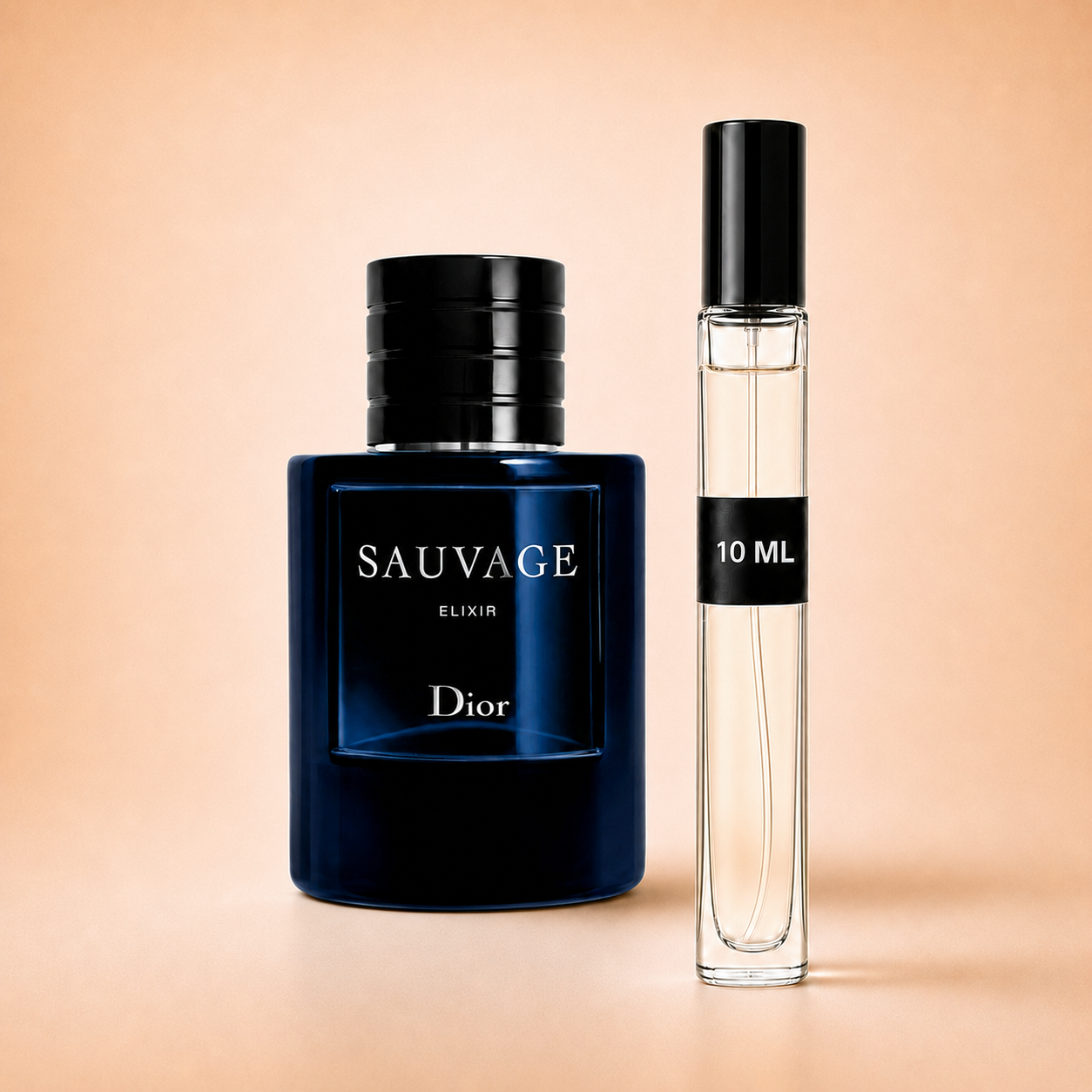 Dior Sauvage Elixir 10 ml fragrance decant with original bottle