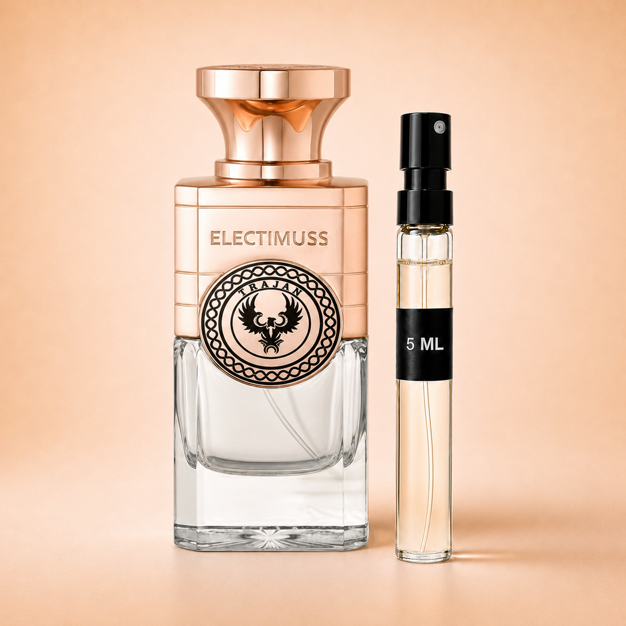 Electimuss Trajan 5 ml fragrance decant with original bottle