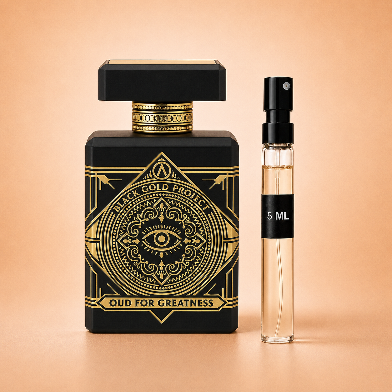 Initio Parfums Privés Oud for Greatness 5 ml fragrance decant with original bottle